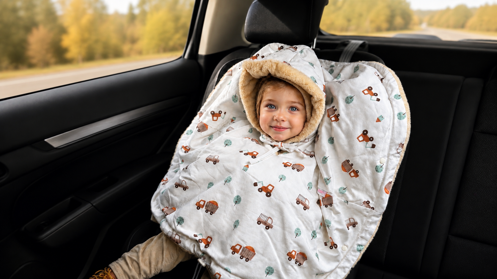 Pourquoi ne jamais mettre un manteau à bébé dans le siège auto ?
