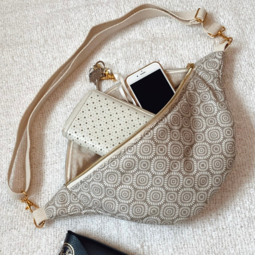 Promo -Sac banane personnalisé en tissu