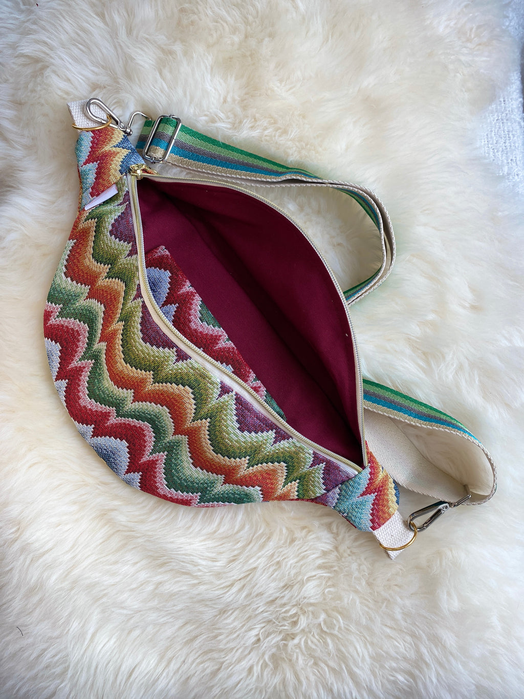 Promo -Sac banane personnalisé en tissu
