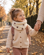 Snood enfant évolutif – chaud, sûr et facile à enfiler