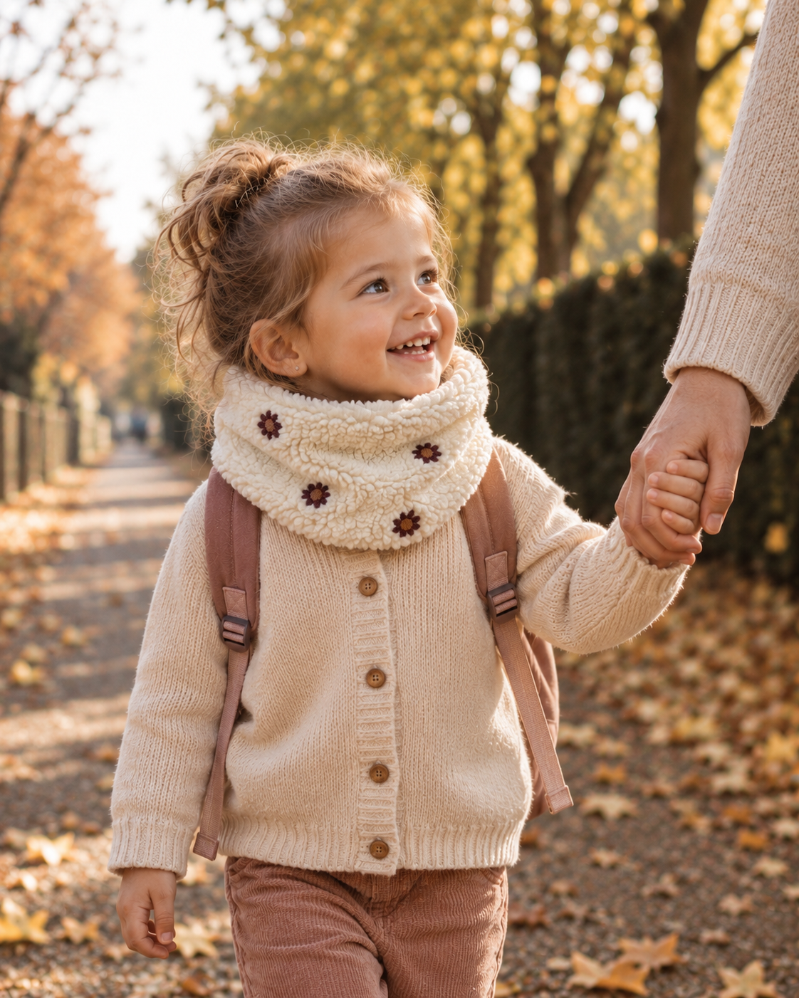 Snood enfant évolutif – chaud, sûr et facile à enfiler