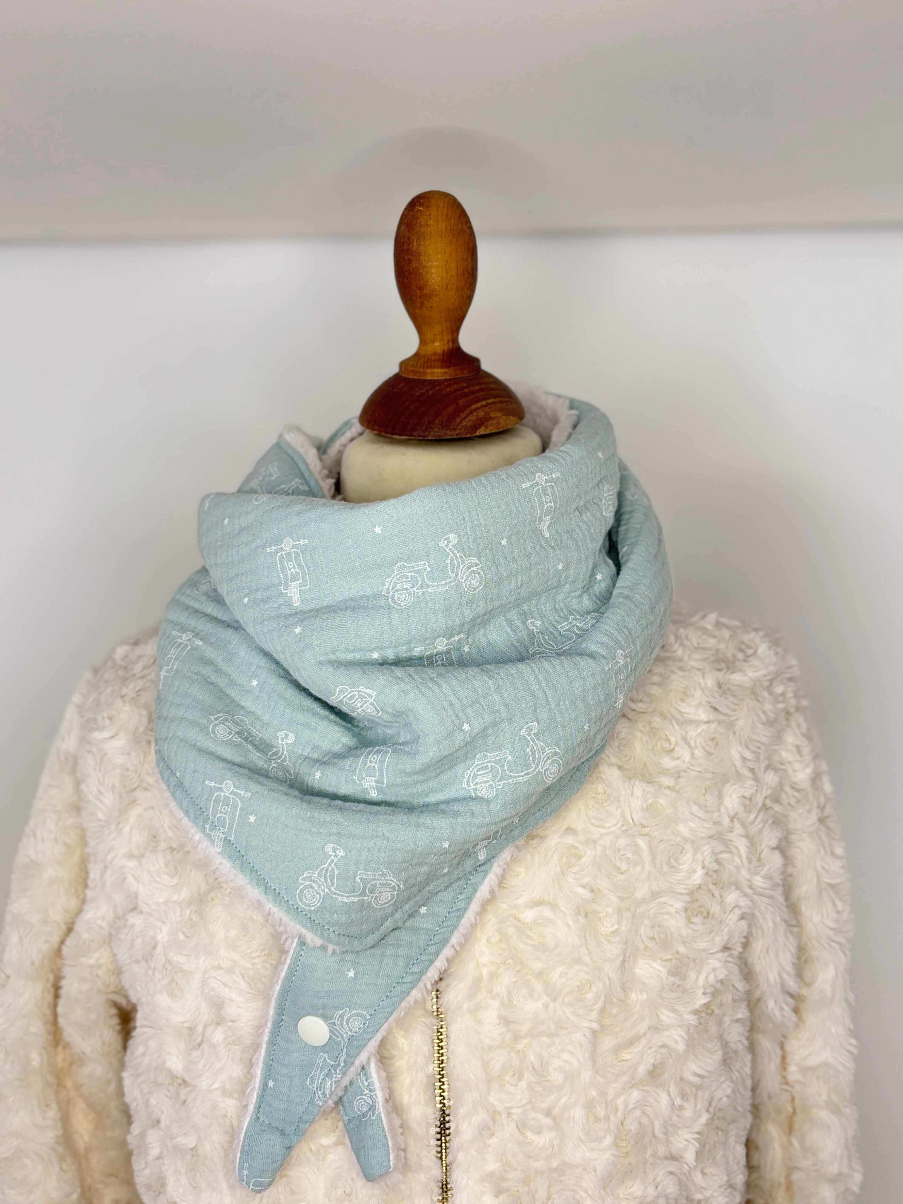 Foulard triangle chaud pour enfants
