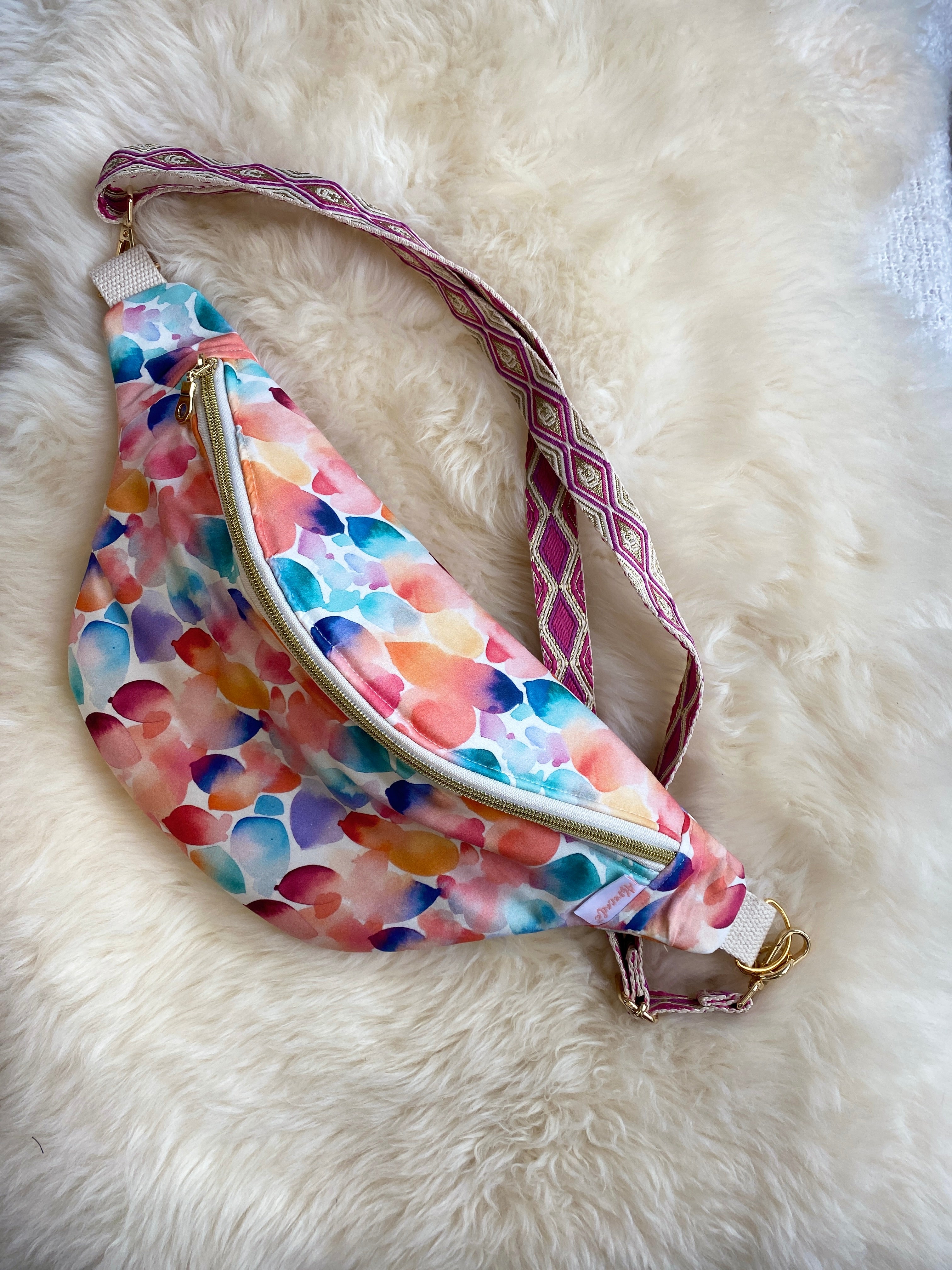Promo -Sac banane personnalisé en tissu
