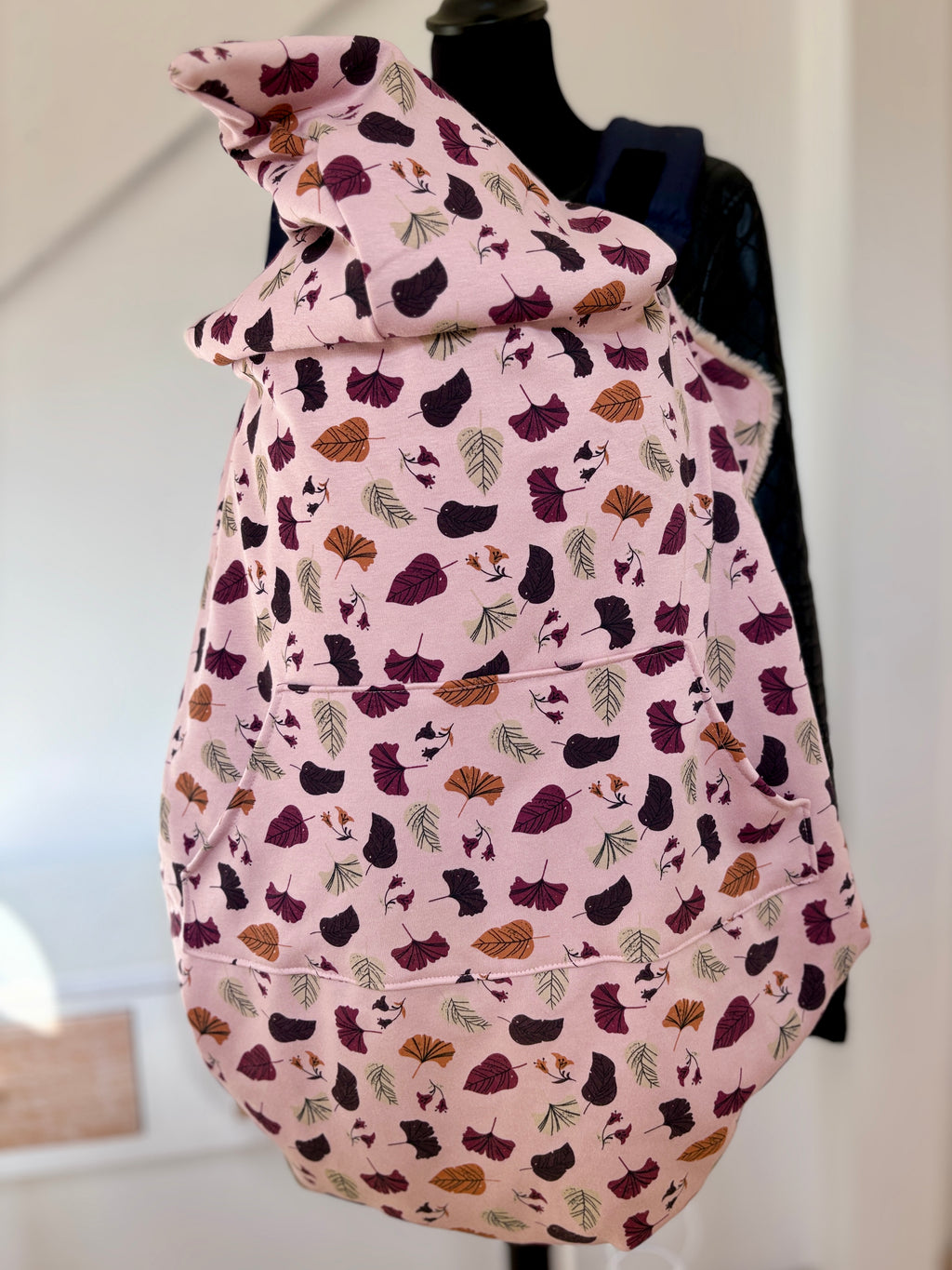 couverture de portage universelle motif feuilles d'automne