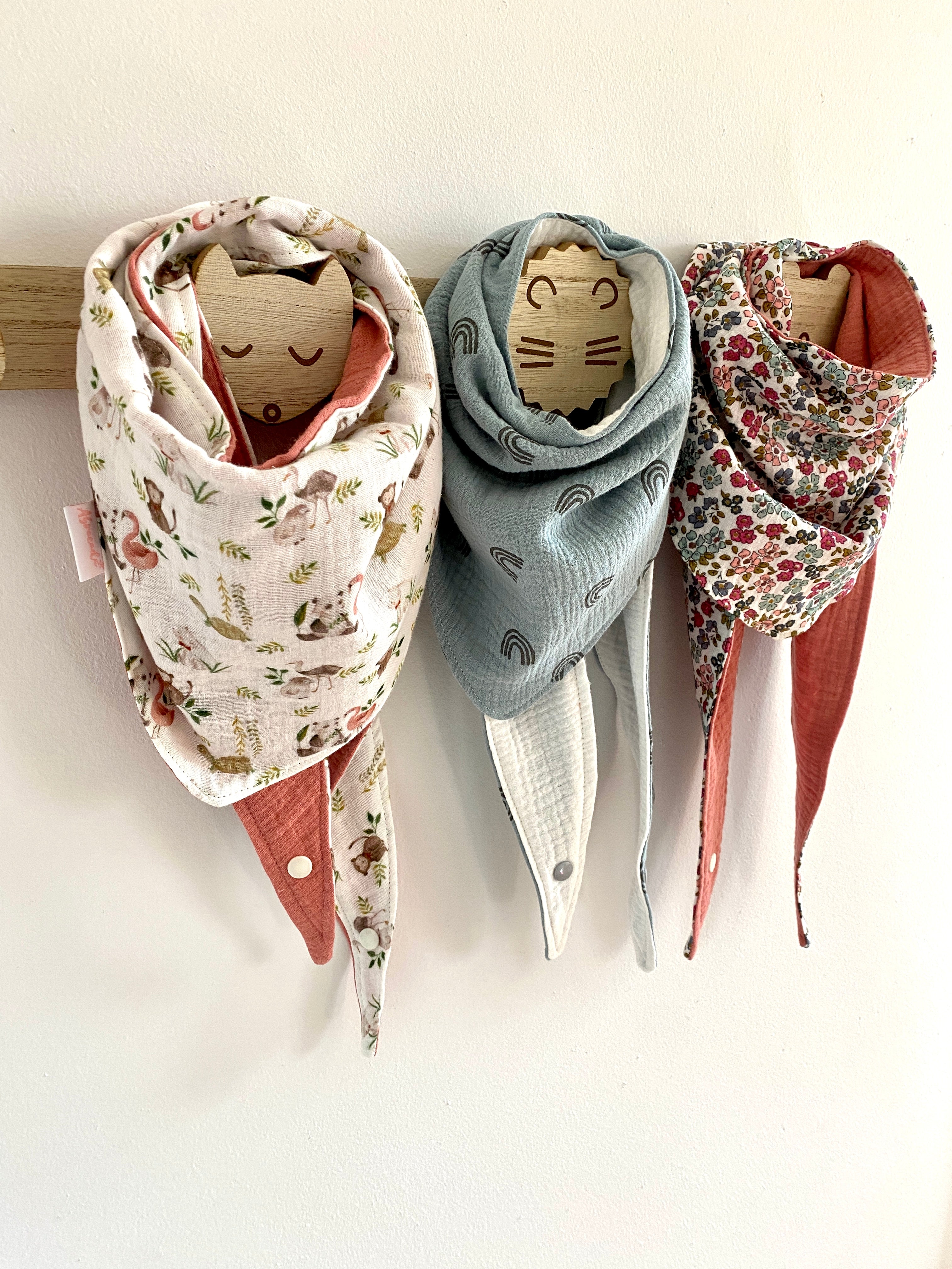 Chèche enfant triangle personnalisé