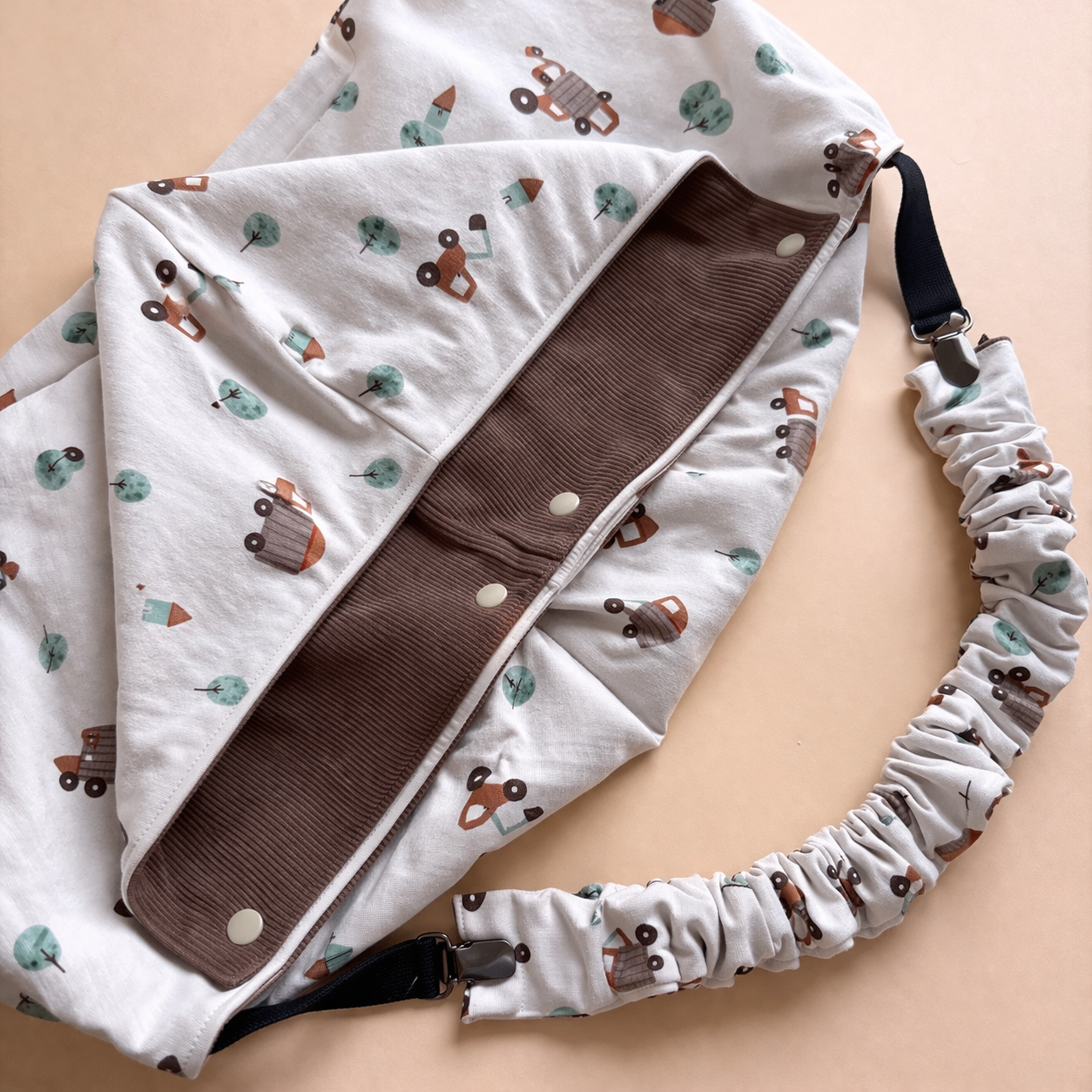 Couverture bébé 5-en-1 qui simplifie toutes vos sorties avec bébé