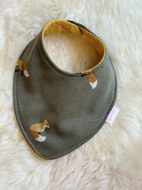 Bavoir Bandana Bébé en Double Gaze – Taille 1 an et Plus