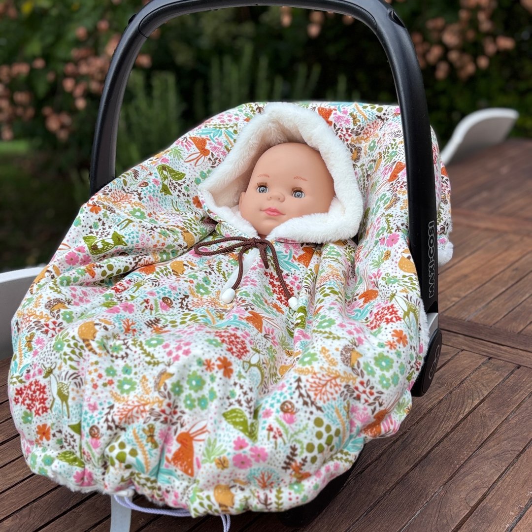 Poncho siège auto évolutif bébé & enfant