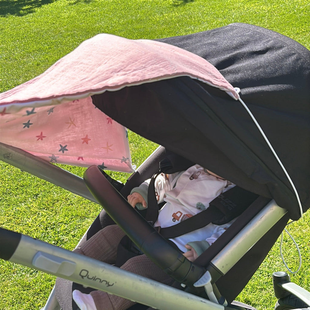 accessoire pour poussette en été