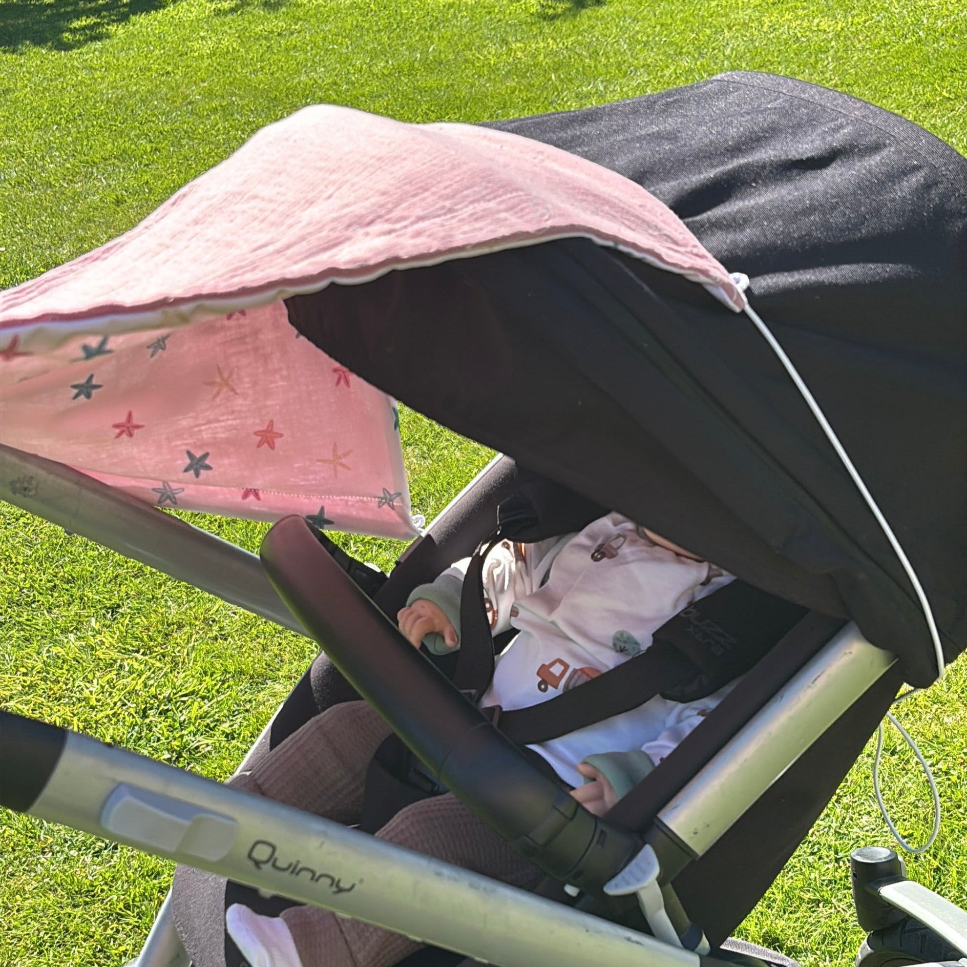 accessoire pour poussette en été