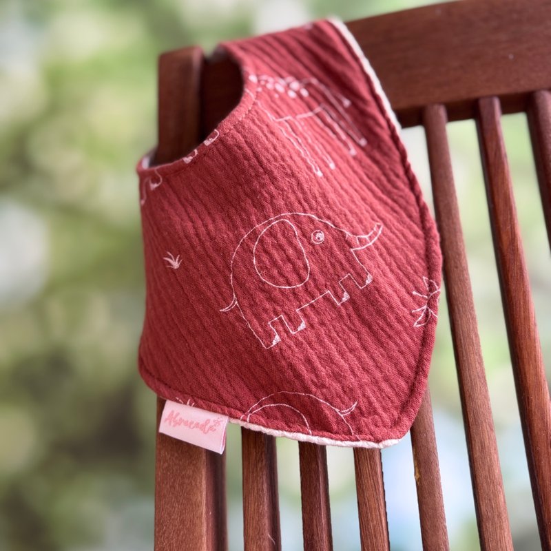 Bavoir Bandana Bébé en Double Gaze – Taille 1 an et Plus