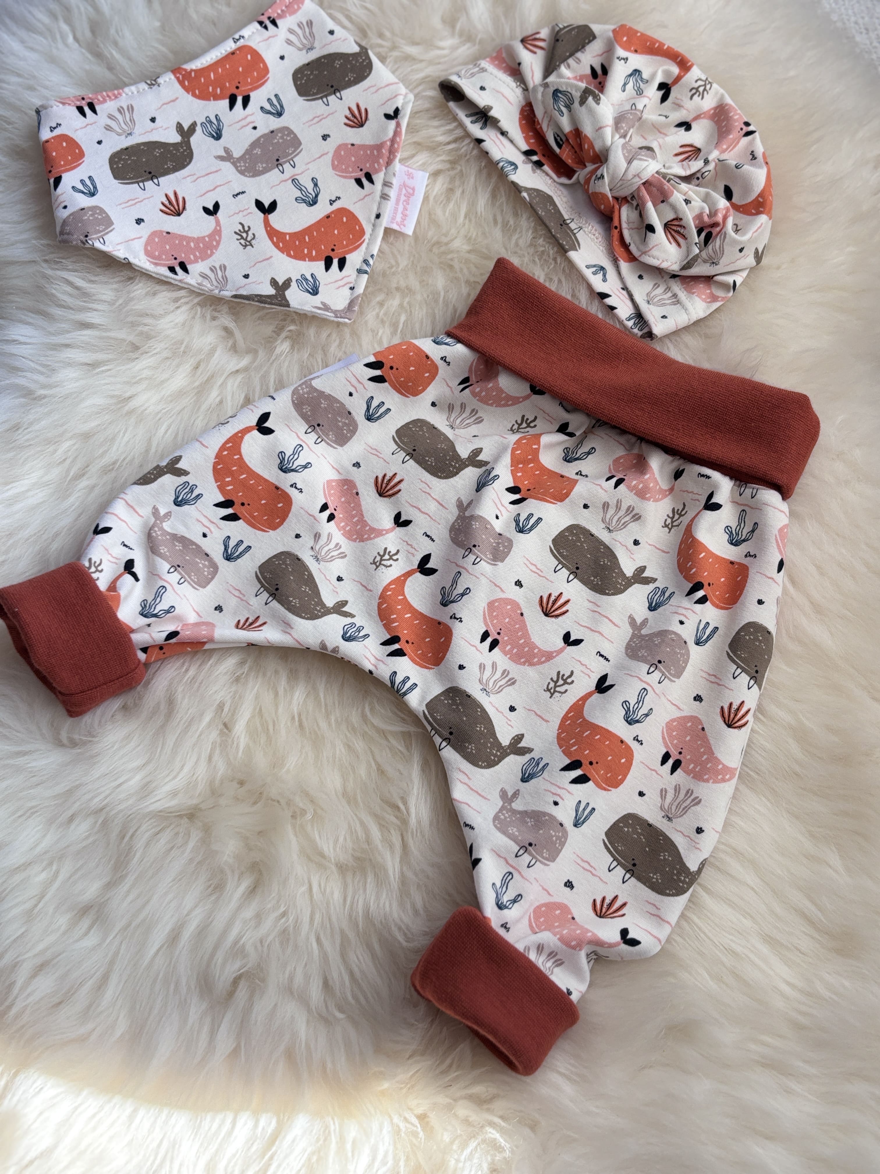 bavoir bandana bébé fille