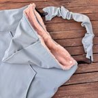 Couverture de portage multifonction 5 en 1 imperméable vert uni avec intérieur chaud en fourrure douce'eau