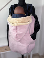 couvre porte bébé en velours doux et chaud