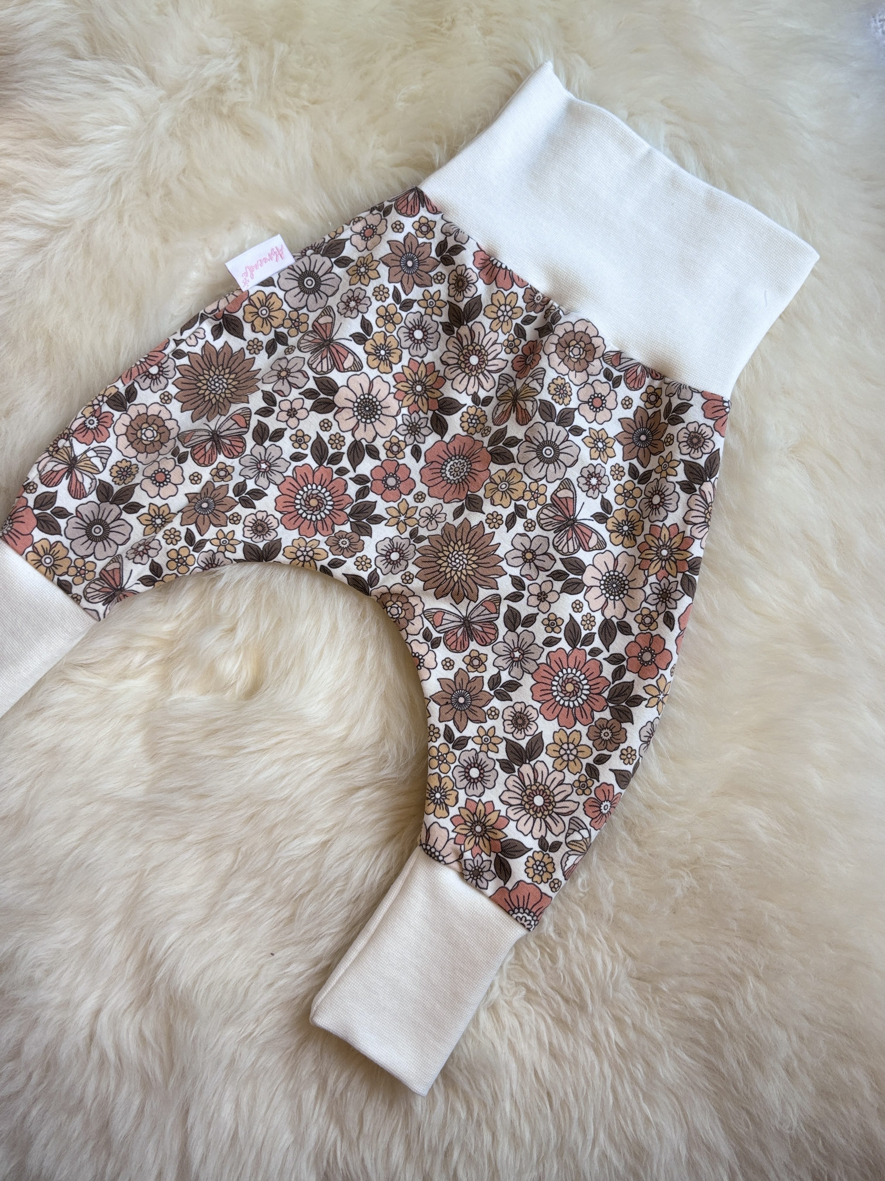 sarouel évolutif motif fleuris