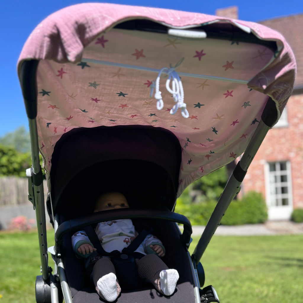 pare soleil vue intérieur poussette