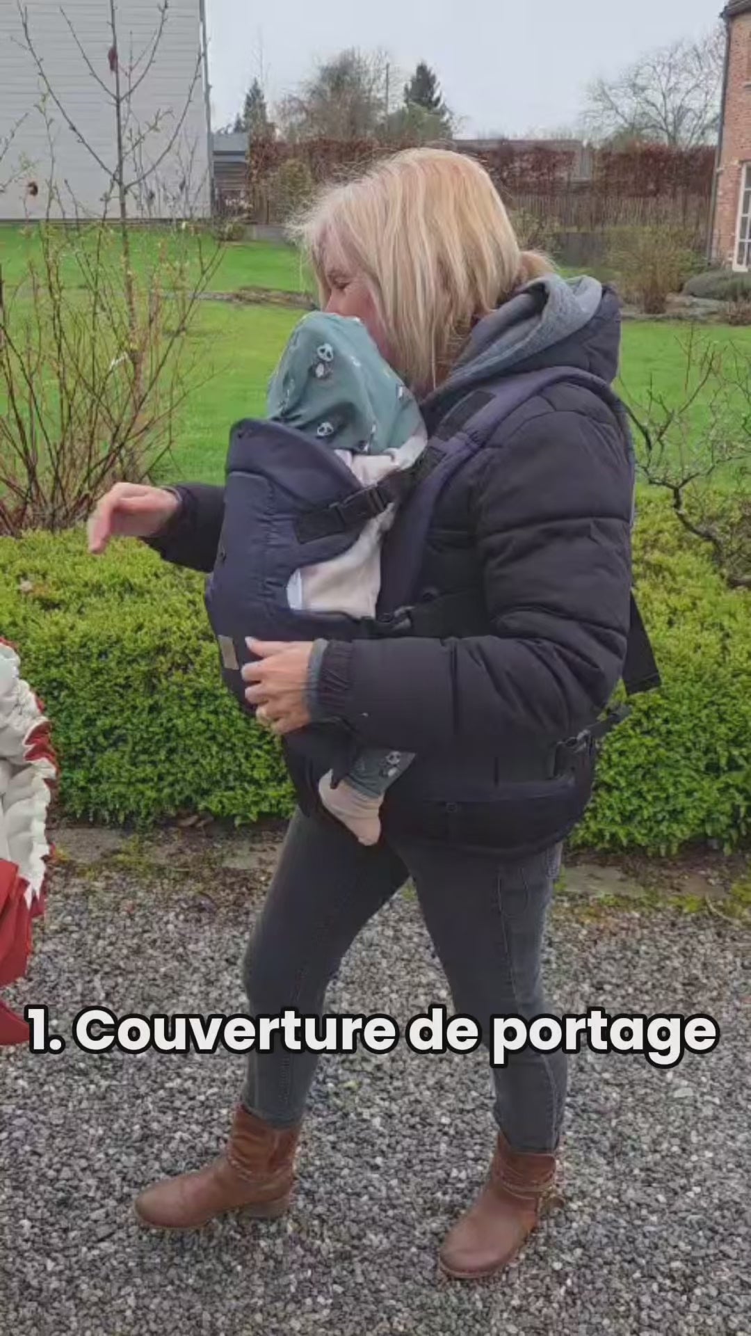Couverture bébé 5-en-1 qui simplifie toutes vos sorties avec bébé