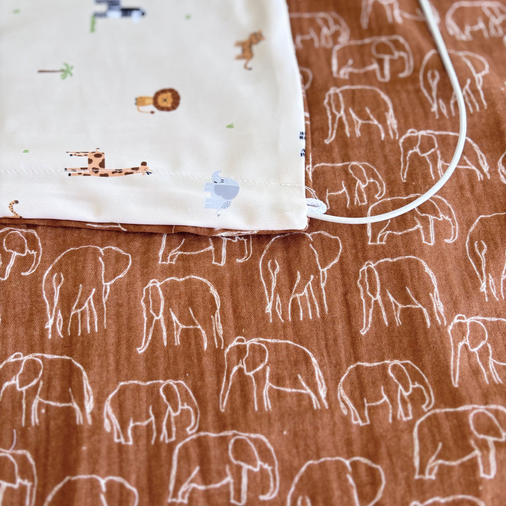 protection solaire pour poussette dos route