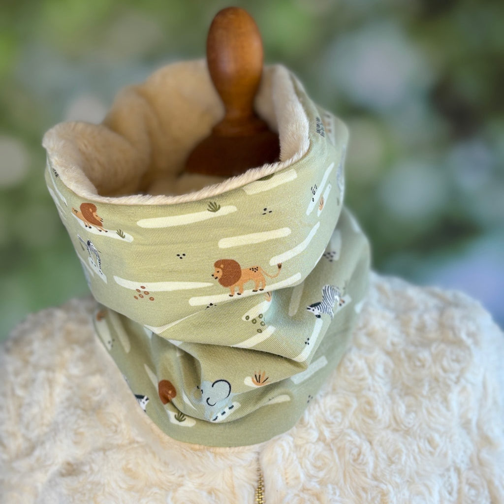 Snood enfant évolutif – chaud, sûr et facile à enfiler