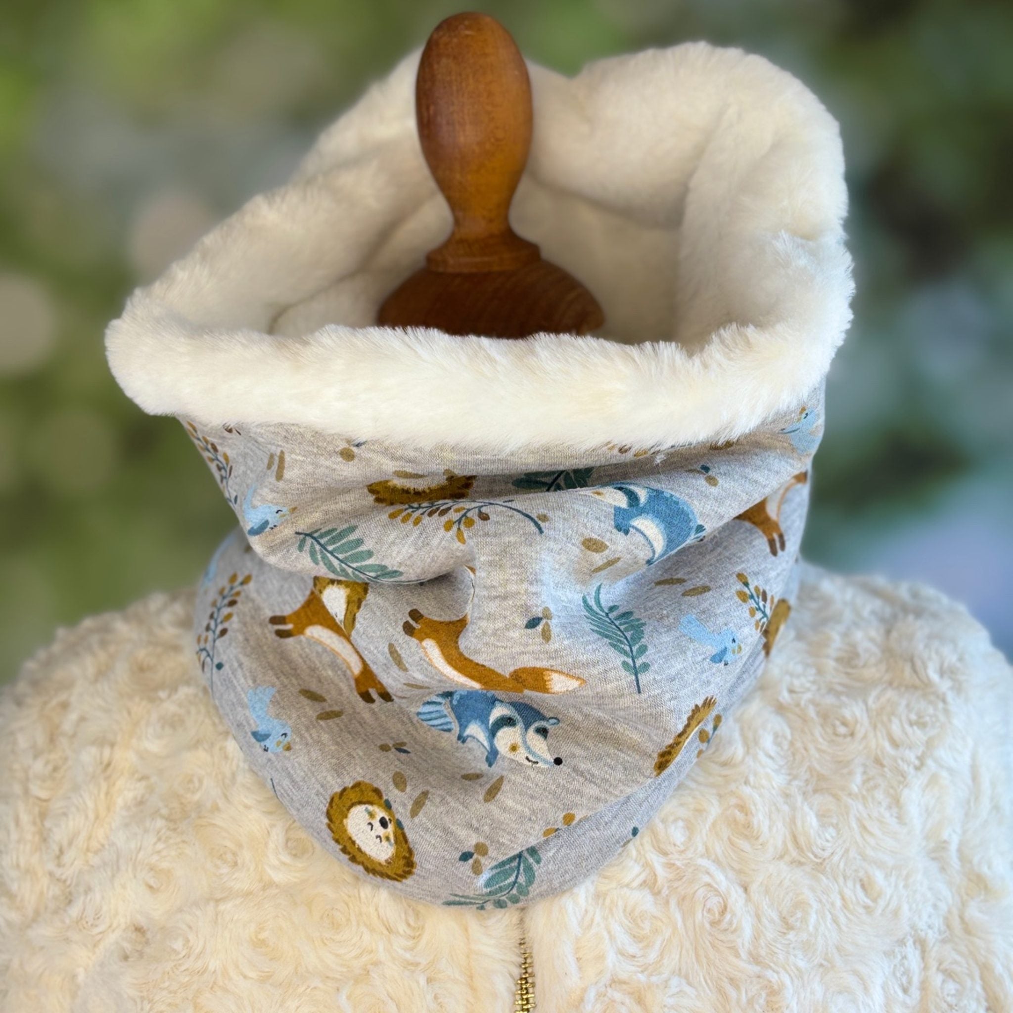 Snood enfant évolutif – chaud, sûr et facile à enfiler