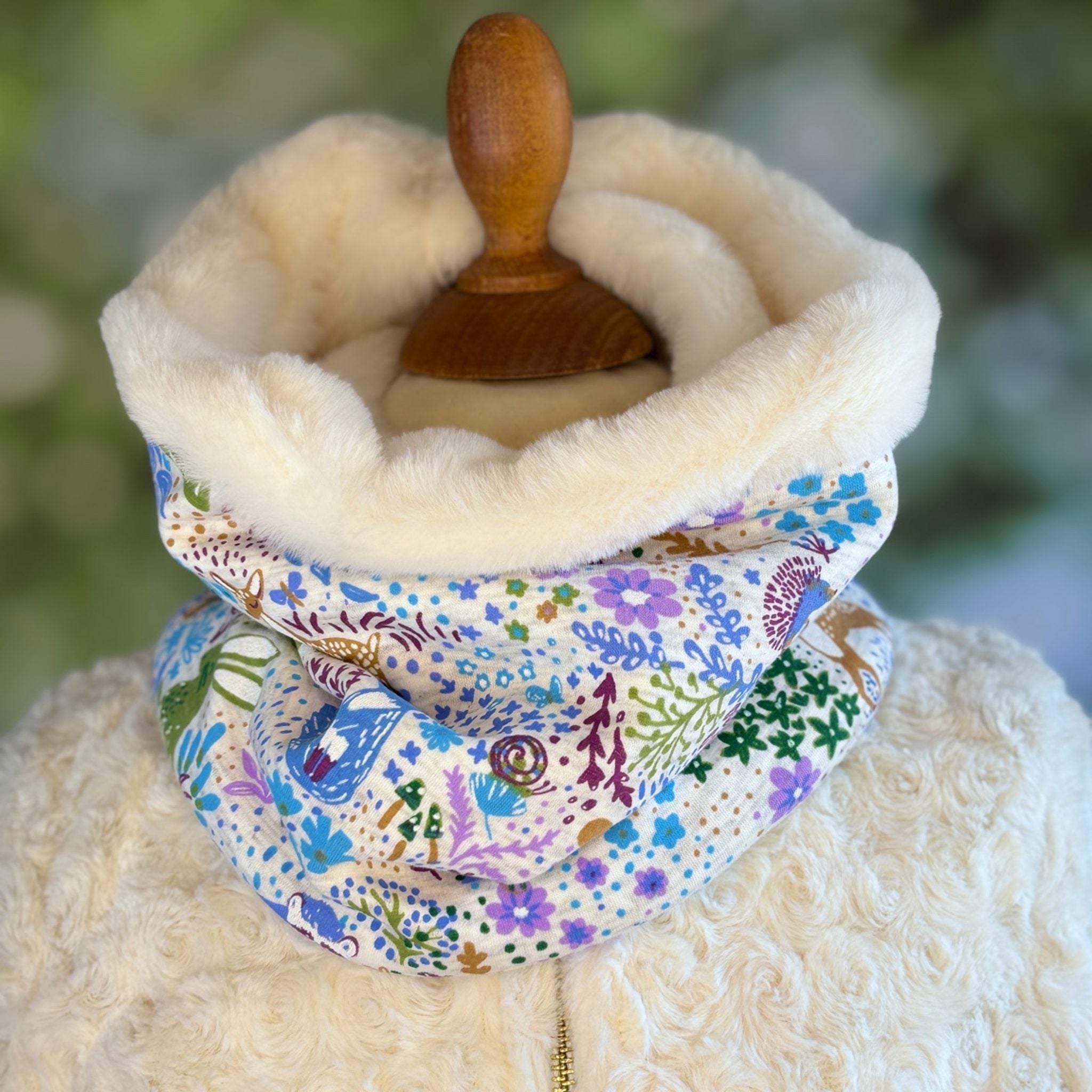 Snood enfant évolutif – chaud, sûr et facile à enfiler