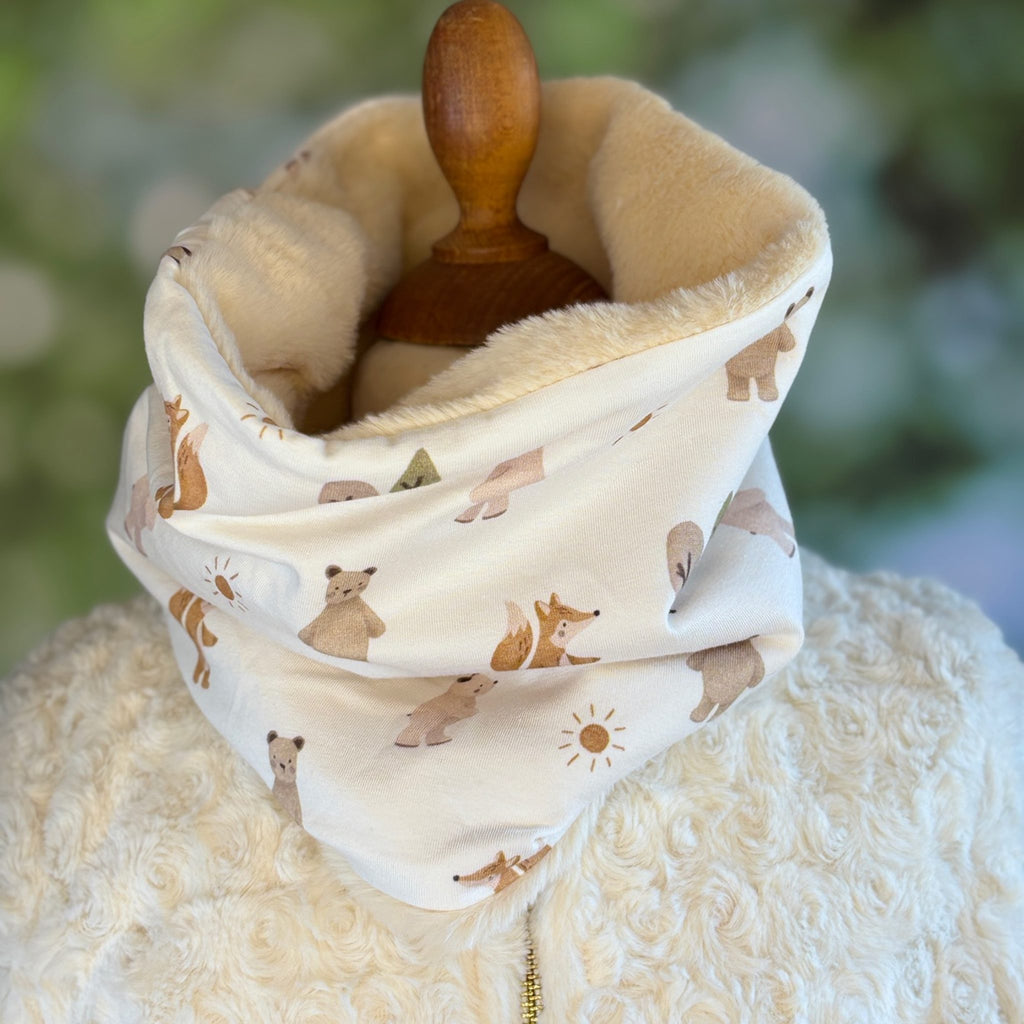 Snood enfant évolutif – chaud, sûr et facile à enfiler