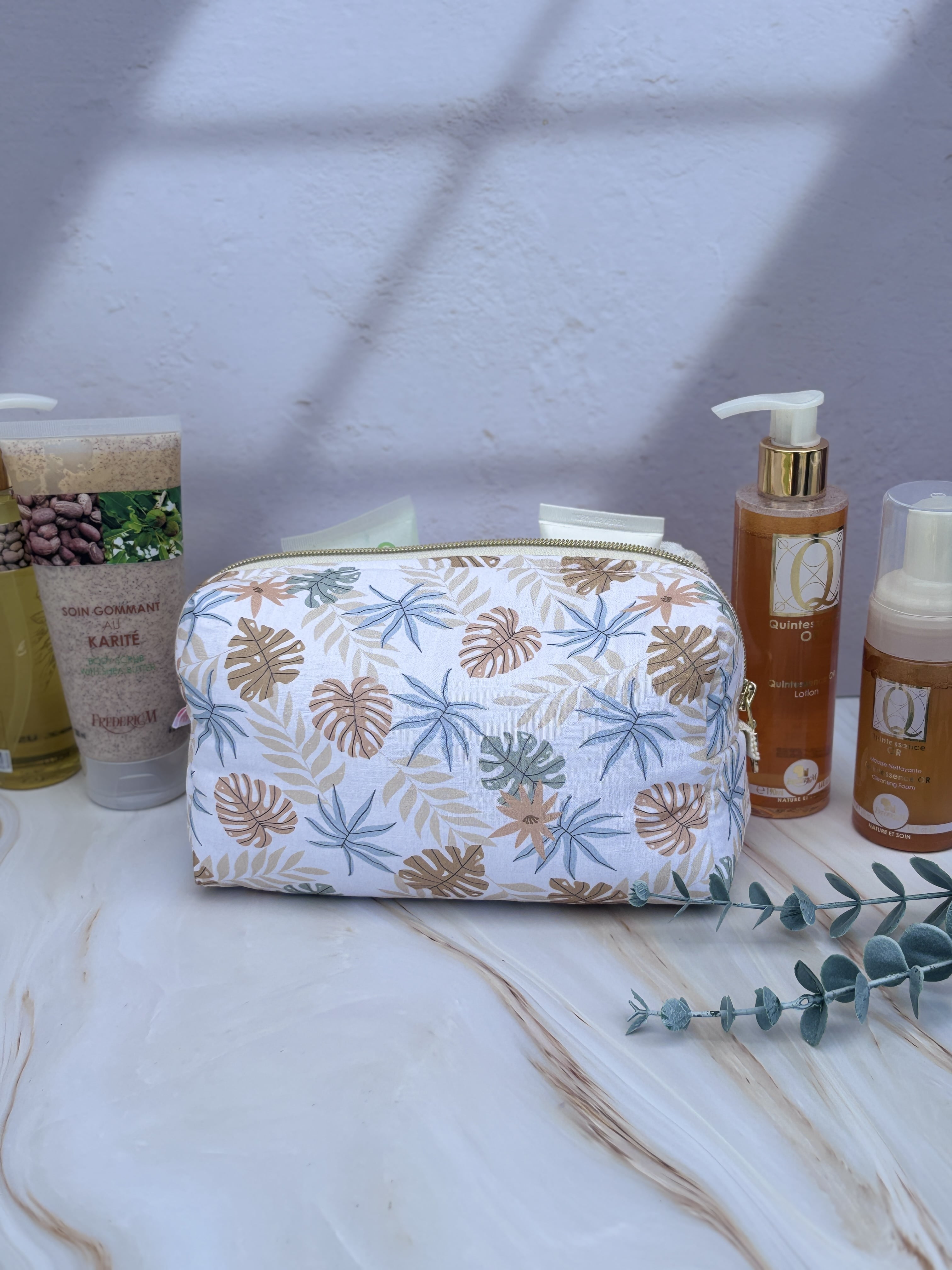 trousse de toilette imperméable pour voyage