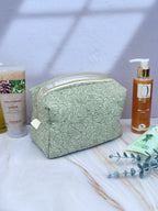 trousse de toilette évolutive en tissu lavable