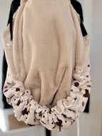 couverture de portage détail intérieur fourrure